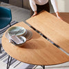 Novac Round Extendable Dining Table (1.2m/2m)