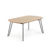 Novac Round Extendable Dining Table (1.2m/2m)