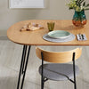 Novac Oval Extendable Dining Table (1.4m/2.2m)