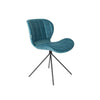 Velvet Chair with comfort cushion support, suitable for Dining or Work. 