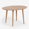 Oqui Oval Extendable Dining Table (1.2m/2m)