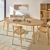 Oqui Oval Extendable Dining Table (1.2m/2m)