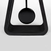 All Black Concrete Pendulum Time Clock