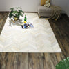 Herringbone Beige L Rug
