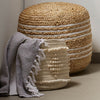 Saht Wicker Pouf