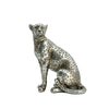 Silver Leopard Figure