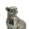 Silver Leopard Figure