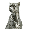 Silver Leopard Figure