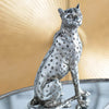 Silver Leopard Figure