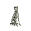 Silver Leopard Figure
