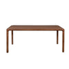 Walnut Rectangular MDF Wood Dining Table Singapore