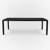 Storm Black Dining Table (2.2m)