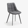 Adam Dining Chair (Grey PU) (AS-IS)