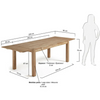 Isbel Extendable Dining Table (1.4m/2.2m)