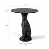 Proudly Crowned Panther Side Table