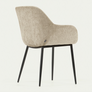 Konna Dining Chair (Beige Chenille)