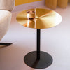 Snow Brushed Side Table (Gold)