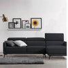 Sofa Singapore Aniline leather  L shape high backrest sofa