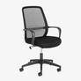 Melva Black Office Chair
