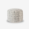 Liv Plum Pouf (Display As-Is)