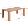 Deyanira Dining Table (2m)