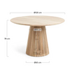 Jeanette Round Dining Table