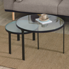 Oni Glass Nesting Table