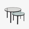 Oni Glass Nesting Table