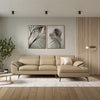 Paloma LShape Leather Sofa (Custom)