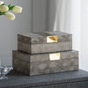 Reptilian Brown Jewellery Box