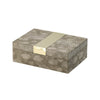 Reptilian Brown Jewellery Box