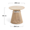 Jeanette Side Table (Teak)