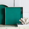 Turquoise Square Tray