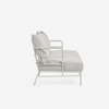 Mareluz 3 Seater Sofa (White Steel) (Display As-Is)