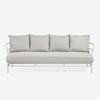 Mareluz 3 Seater Sofa (White Steel) (Display As-Is)