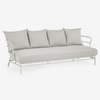 Mareluz 3 Seater Sofa (White Steel) (Display As-Is)